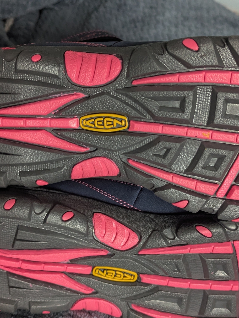 KEEN Navy & Pink Winter Boots